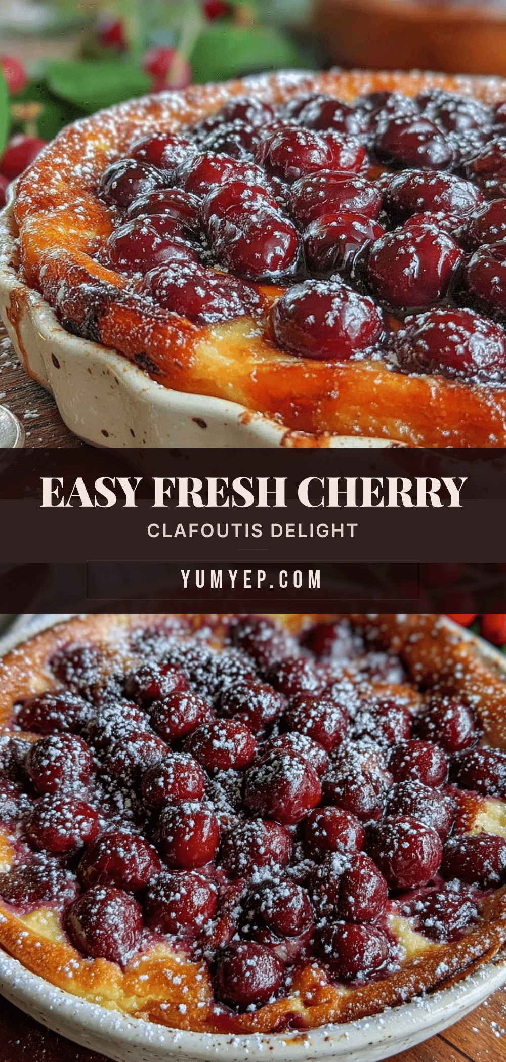 easy fresh cherry clafoutis recipe recipe