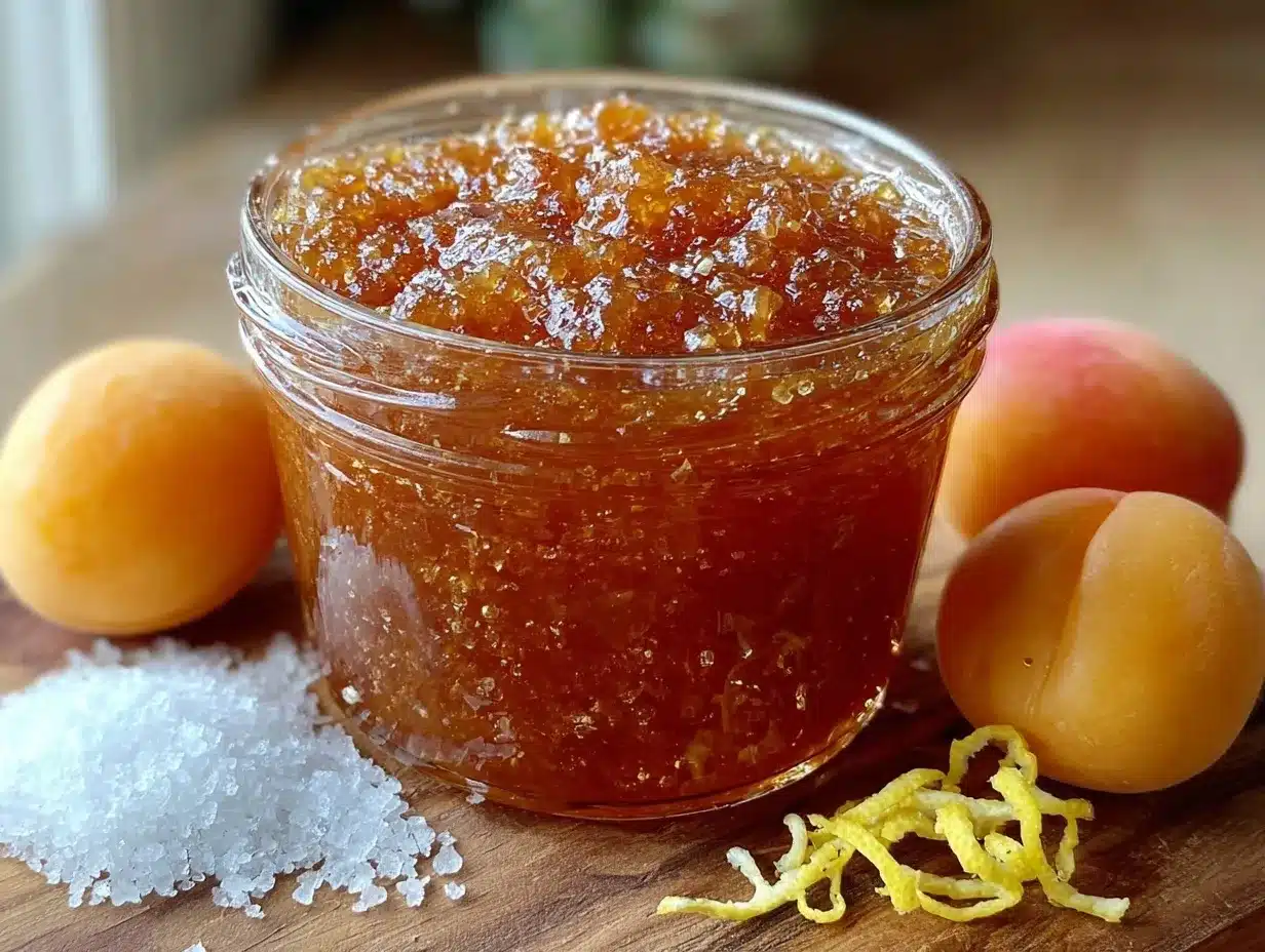 easy homemade apricot jam preparation steps