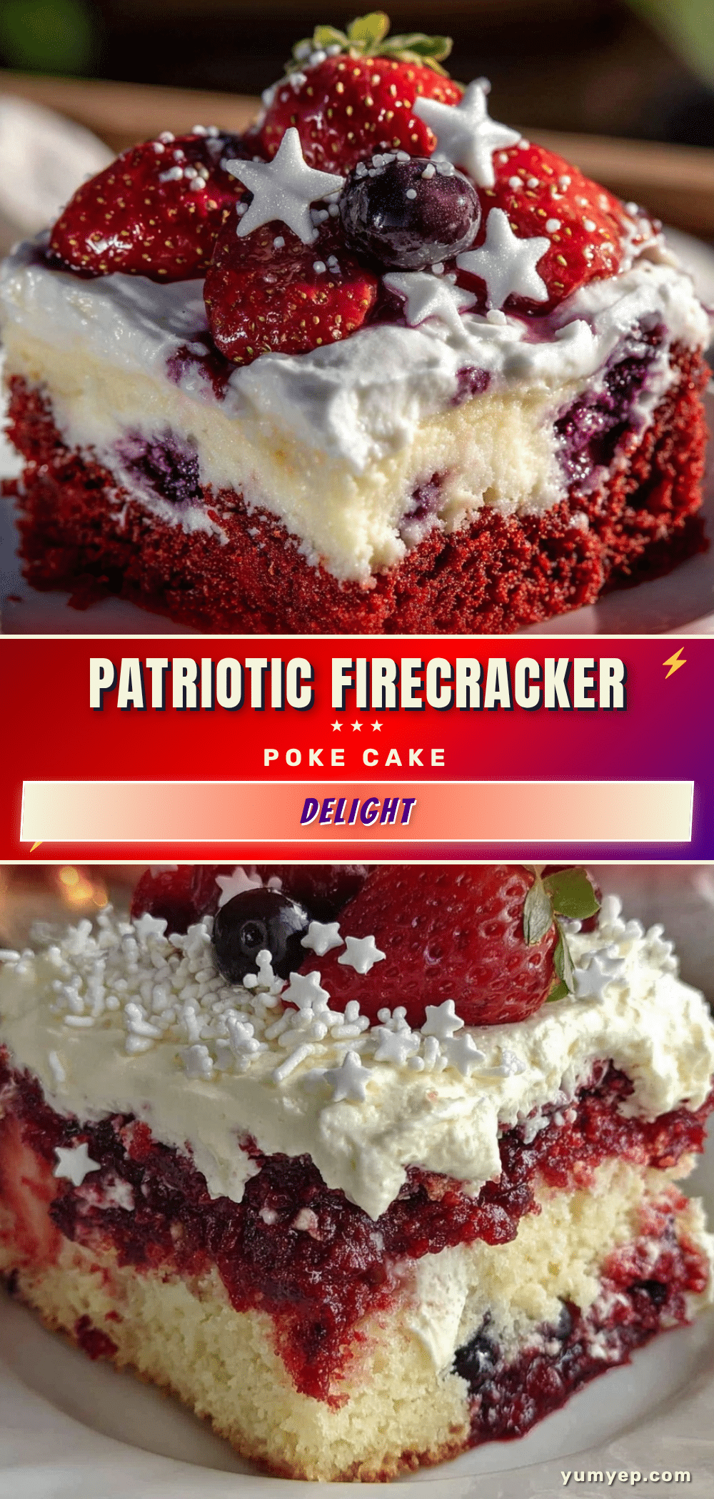 firecracker poke cake recipe