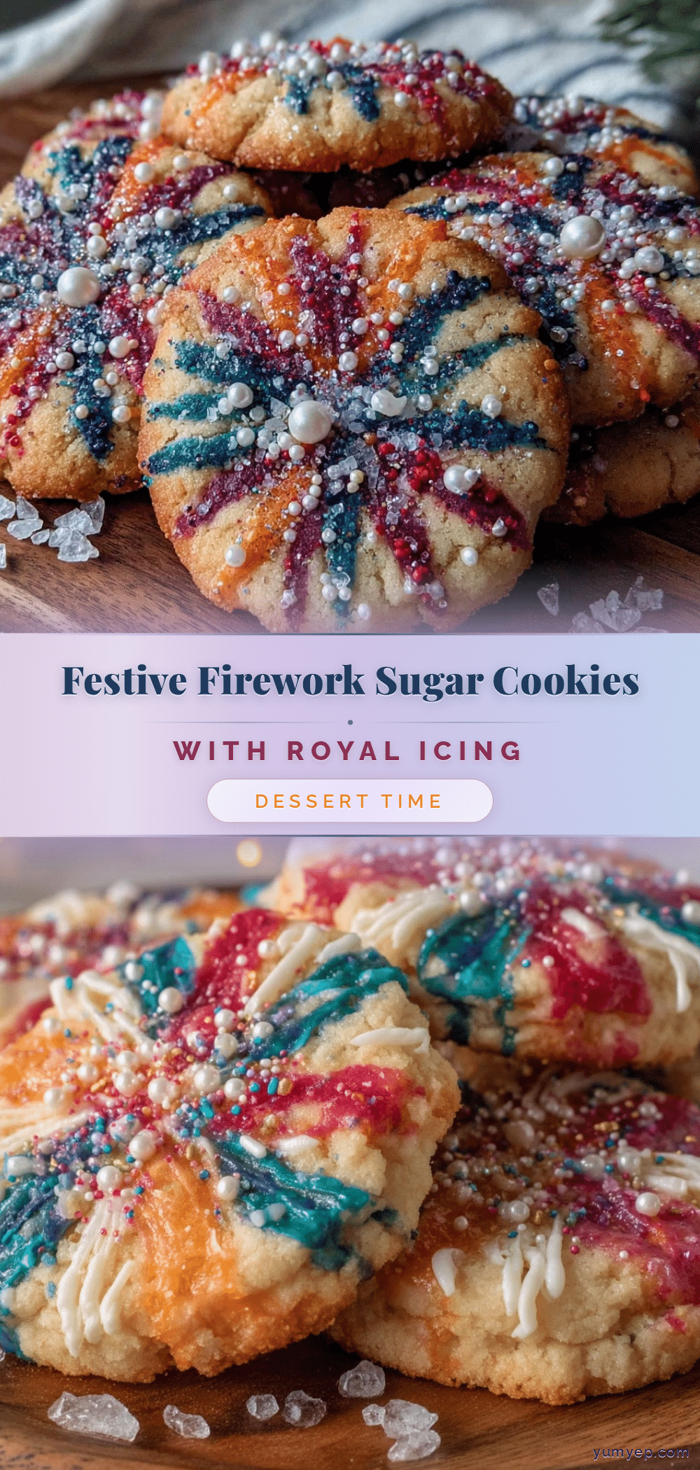 firework sugar cookies recipe
