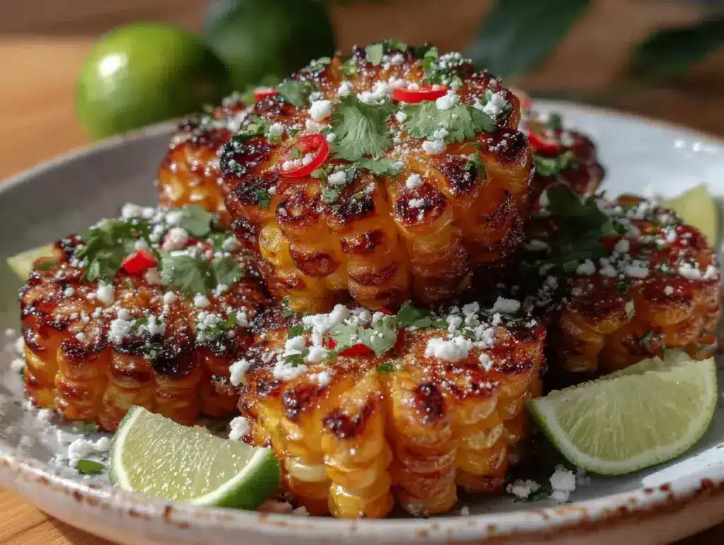 fresh grilled corn salad - featured image