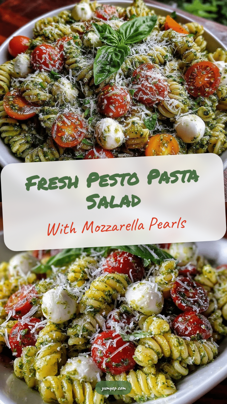 fresh pesto pasta salad recipe