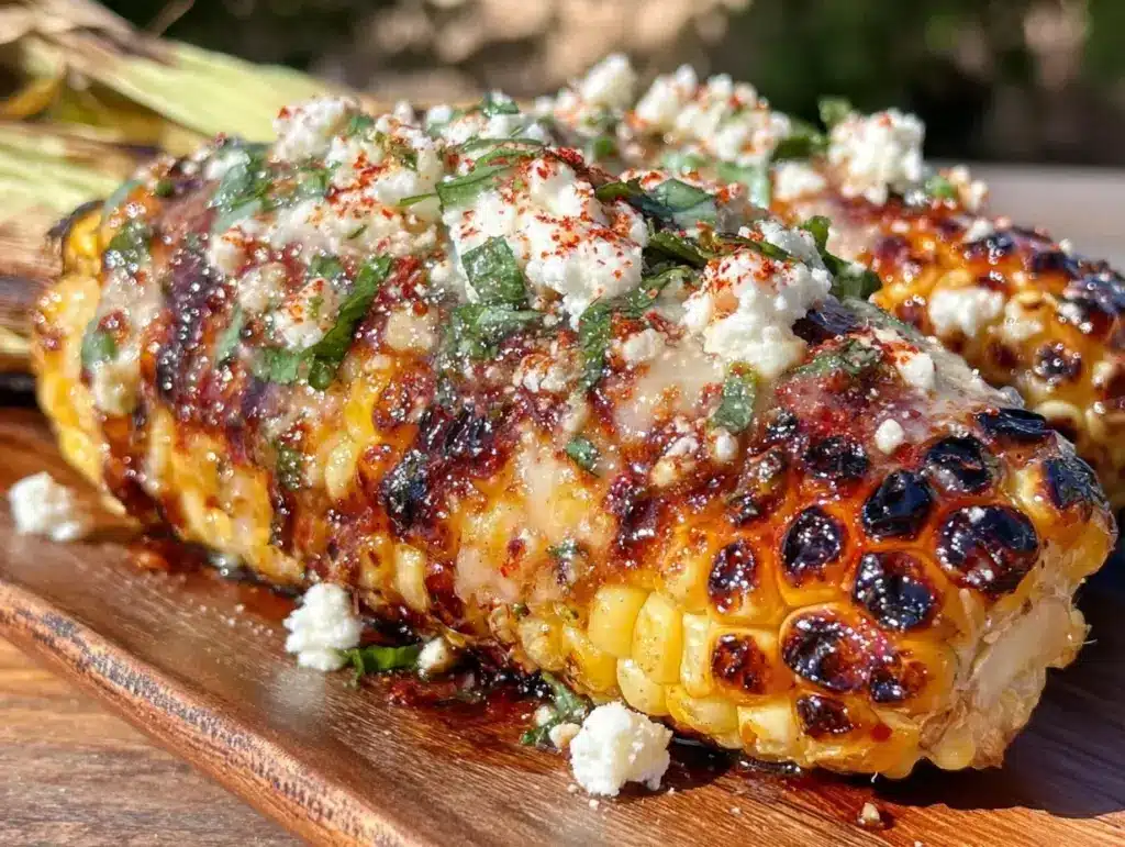 grilled elote recipe - featured image