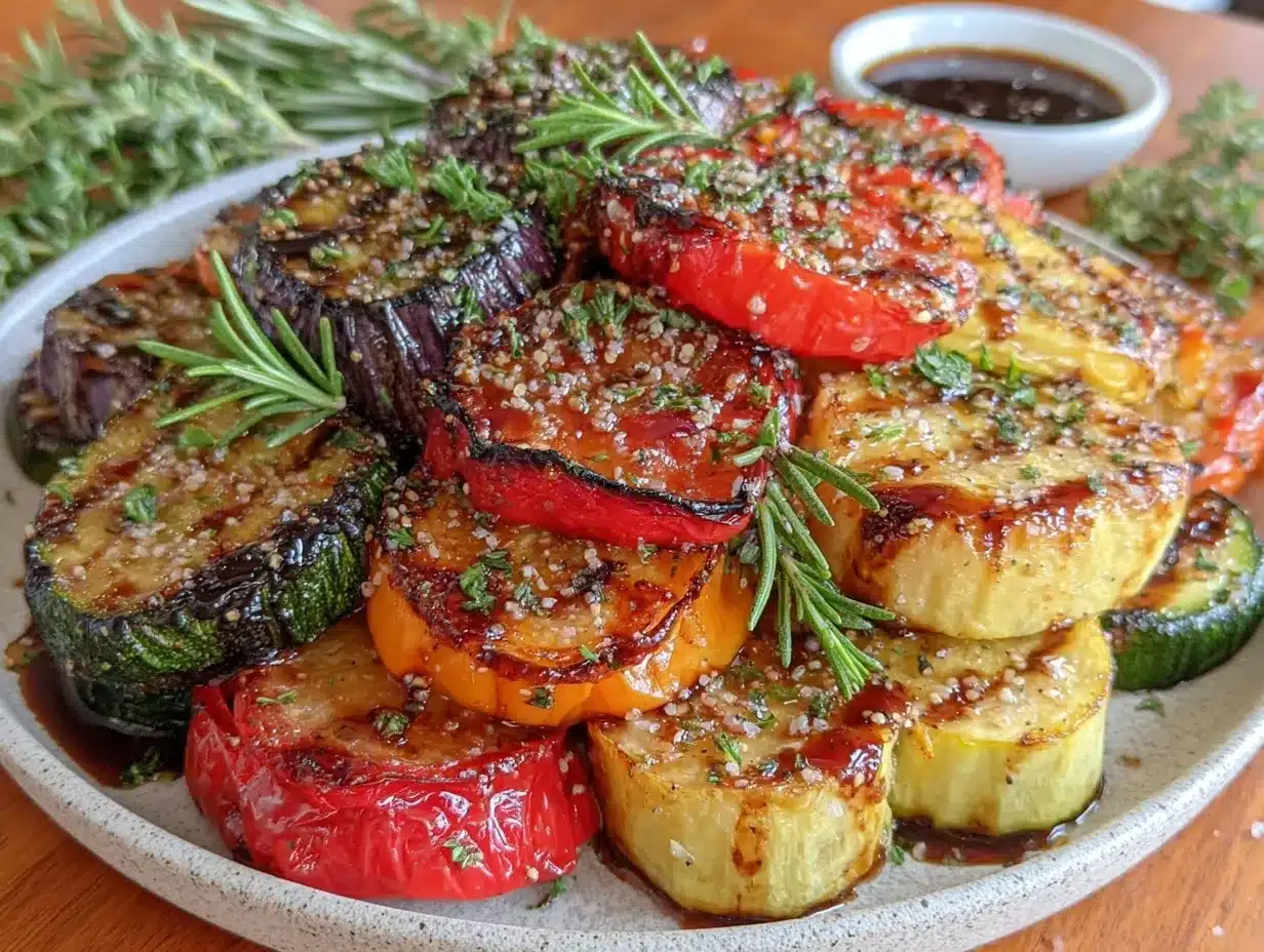 grilled vegetable medley preparation steps