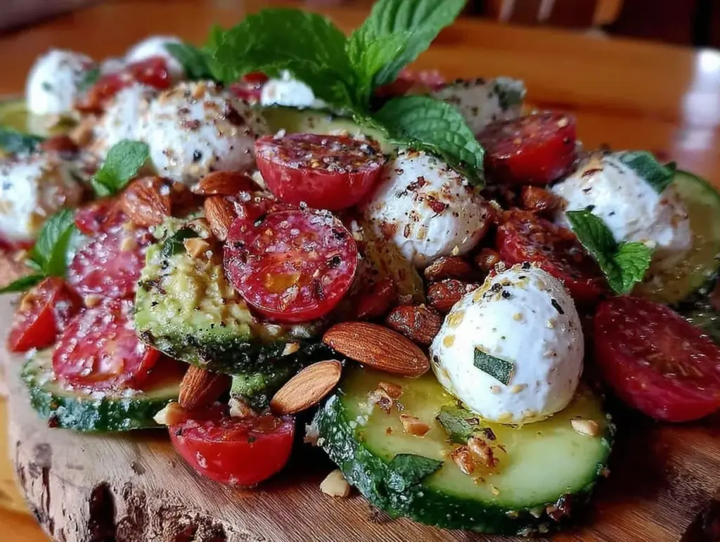 healthy blood sugar friendly snack plate - featured image
