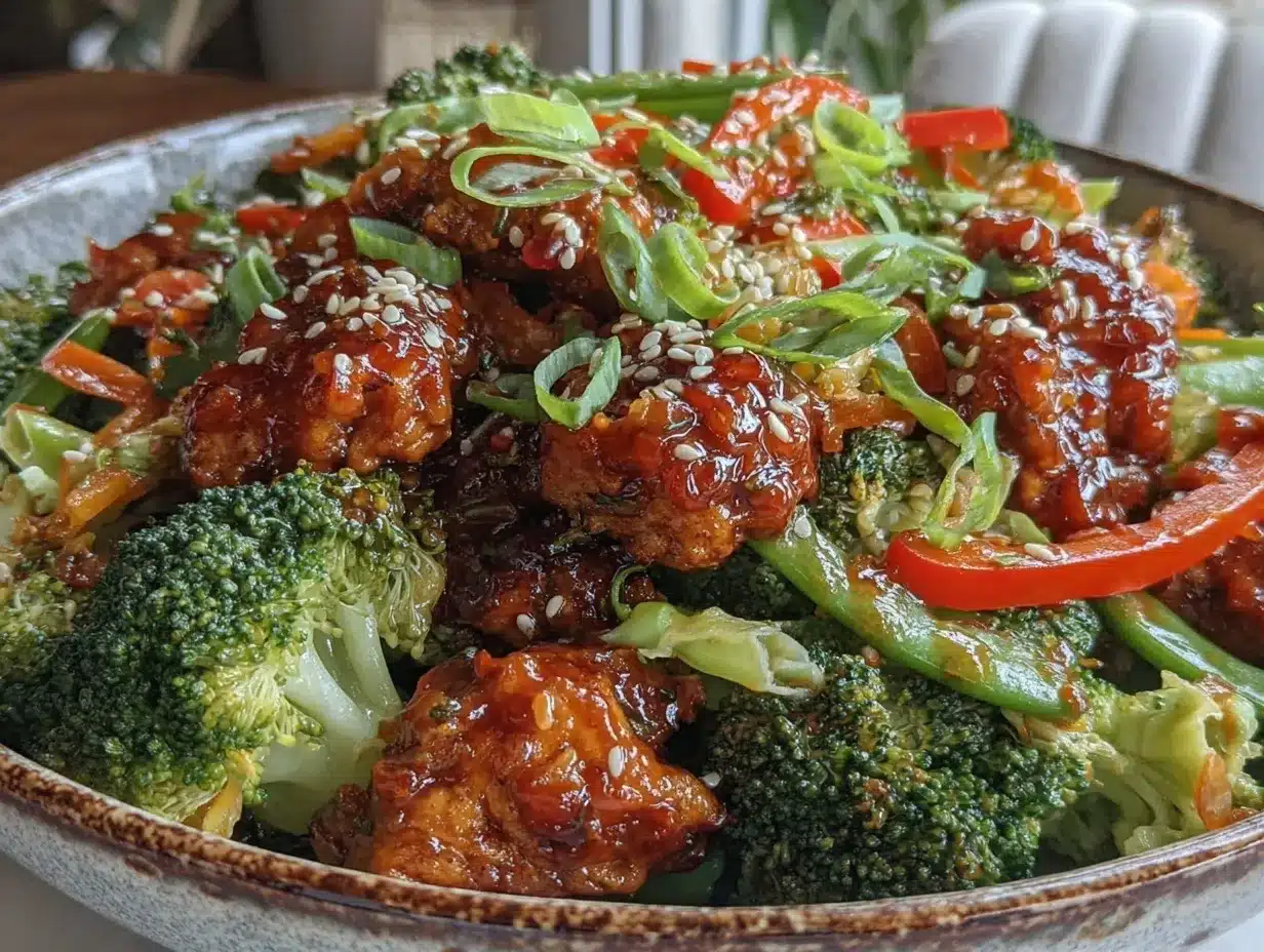 healthy low-glycemic chicken stir fry preparation steps