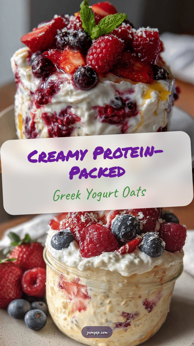 healthy protein overnight oats recipe