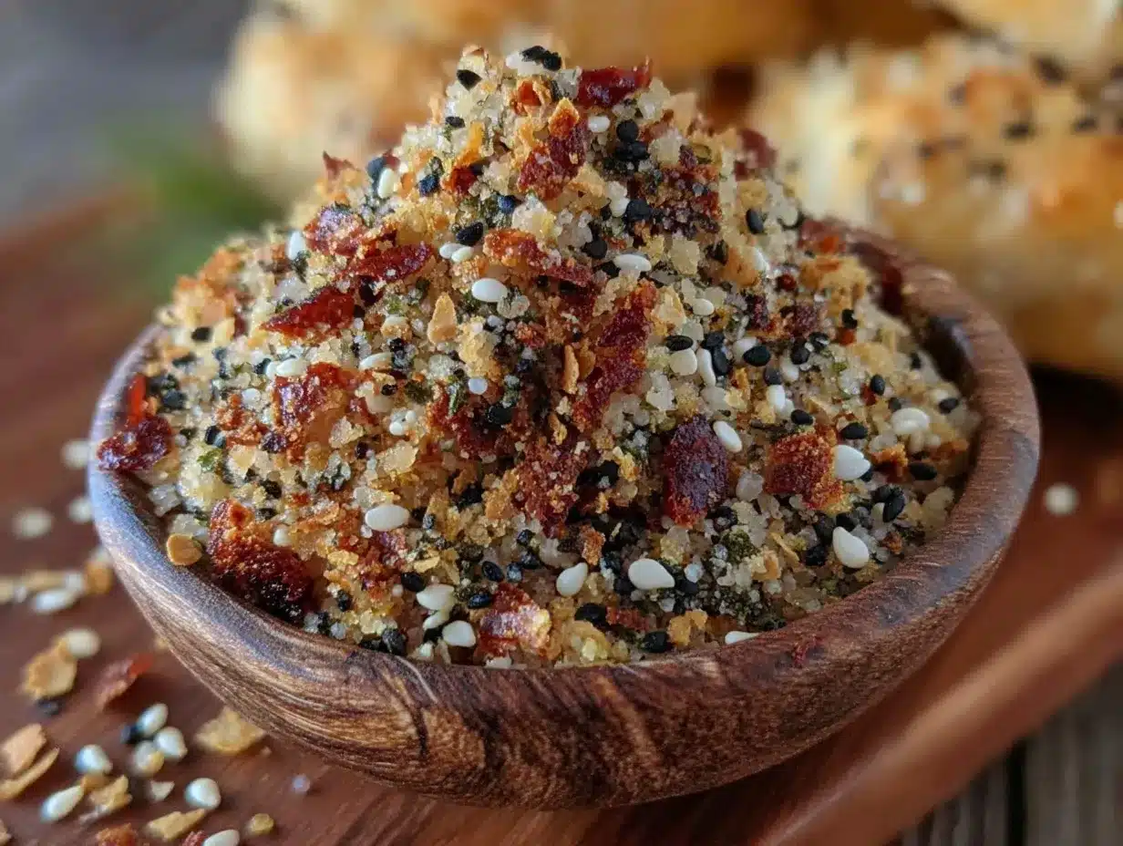 homemade everything bagel seasoning preparation steps