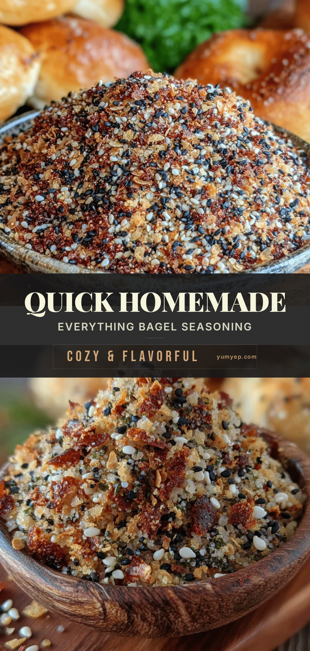 homemade everything bagel seasoning recipe