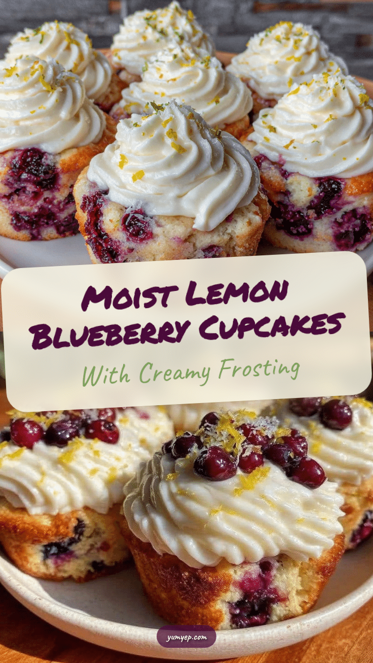 lemon blueberry cupcakes recipe
