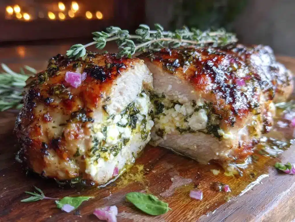 Mediterranean stuffed chicken breast - featured image