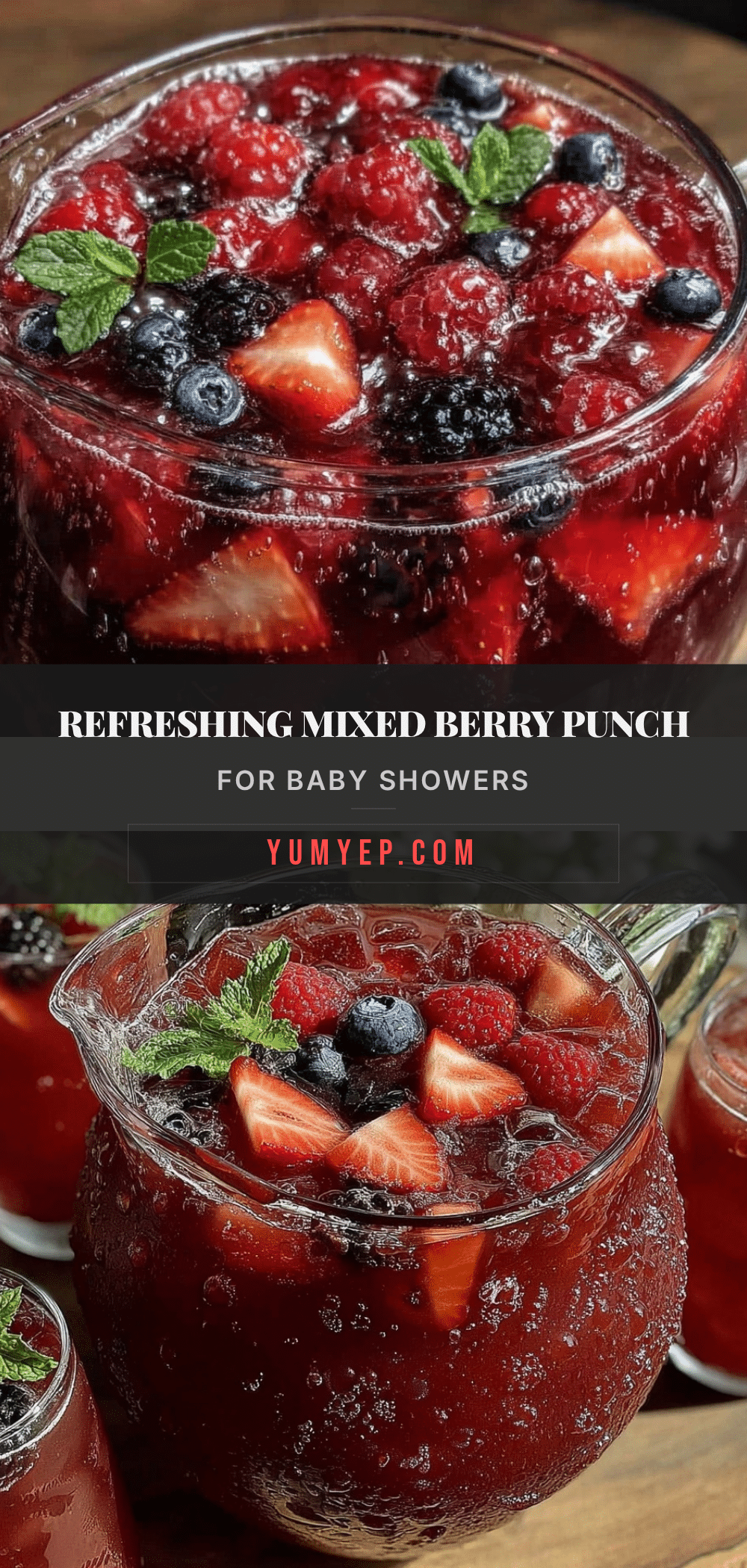 mixed berry punch recipe