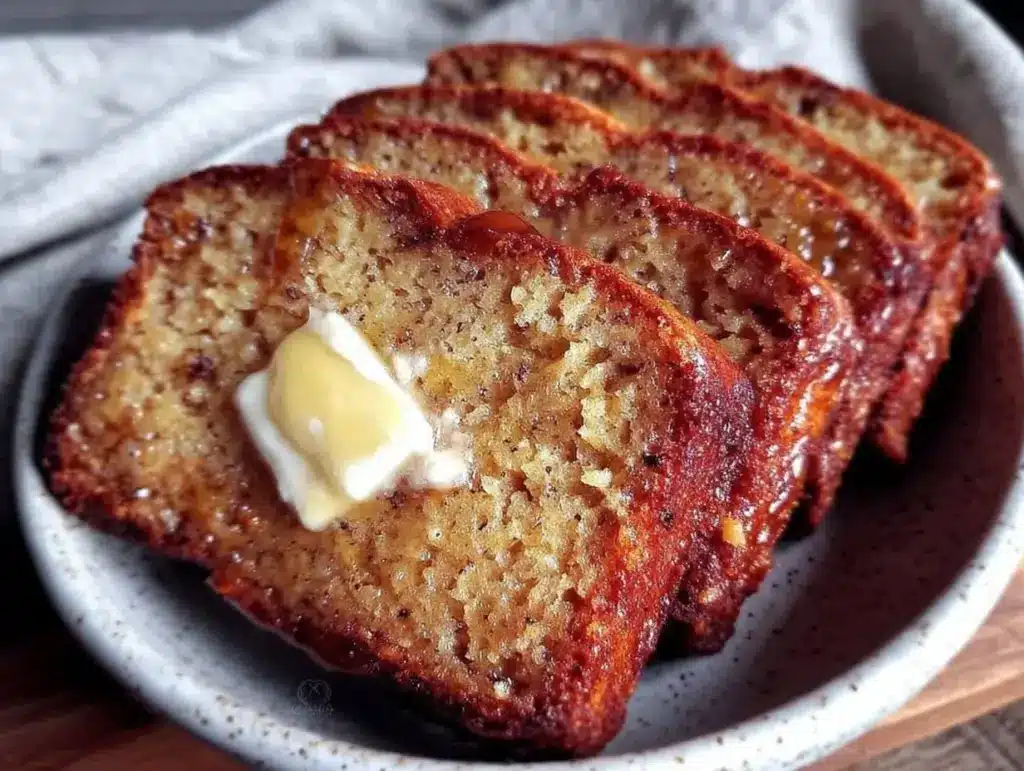 moist one-bowl banana bread recipe - featured image