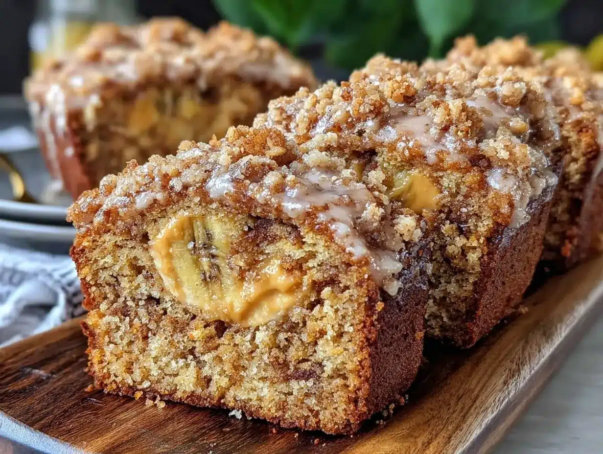 peanut butter banana bread preparation steps