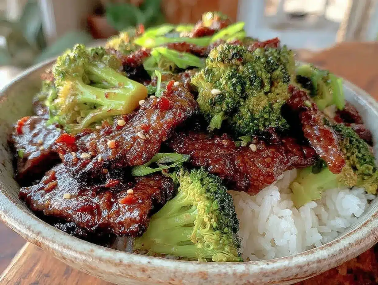 quick savory beef and broccoli stir fry preparation steps