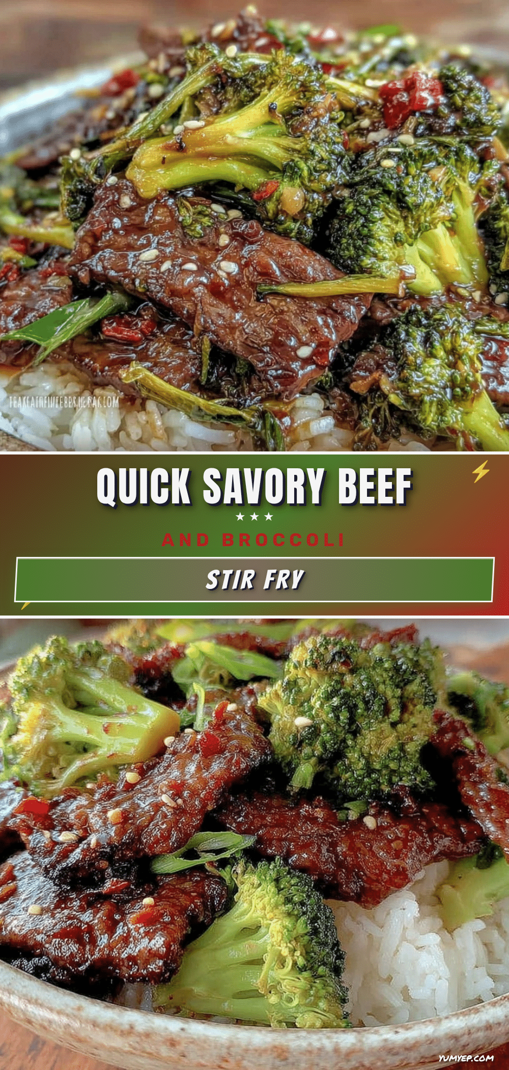 quick savory beef and broccoli stir fry recipe
