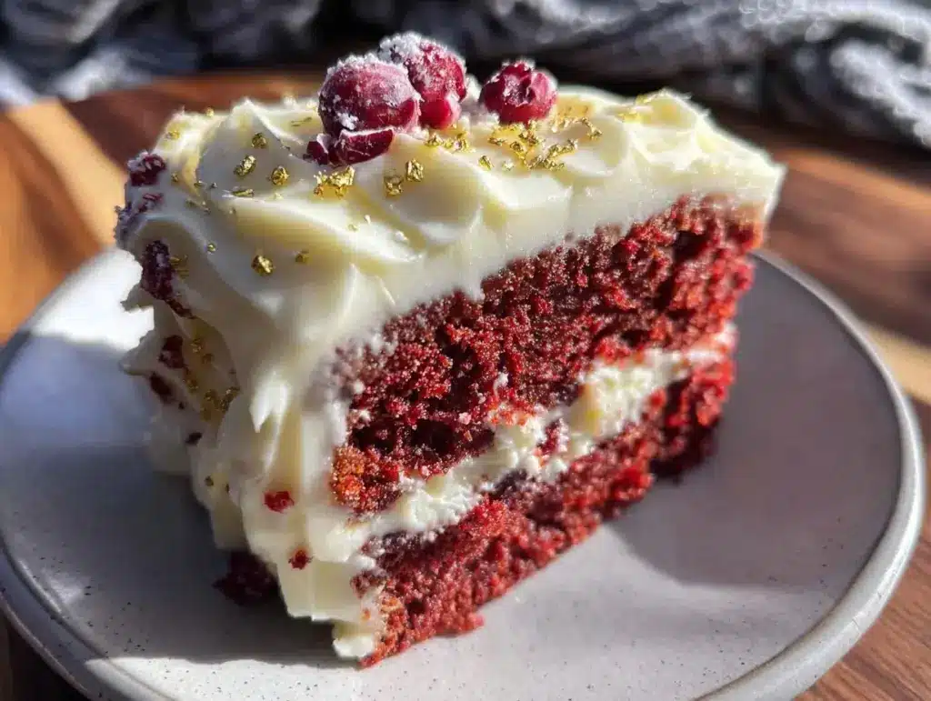 red velvet flag cake recipe - featured image