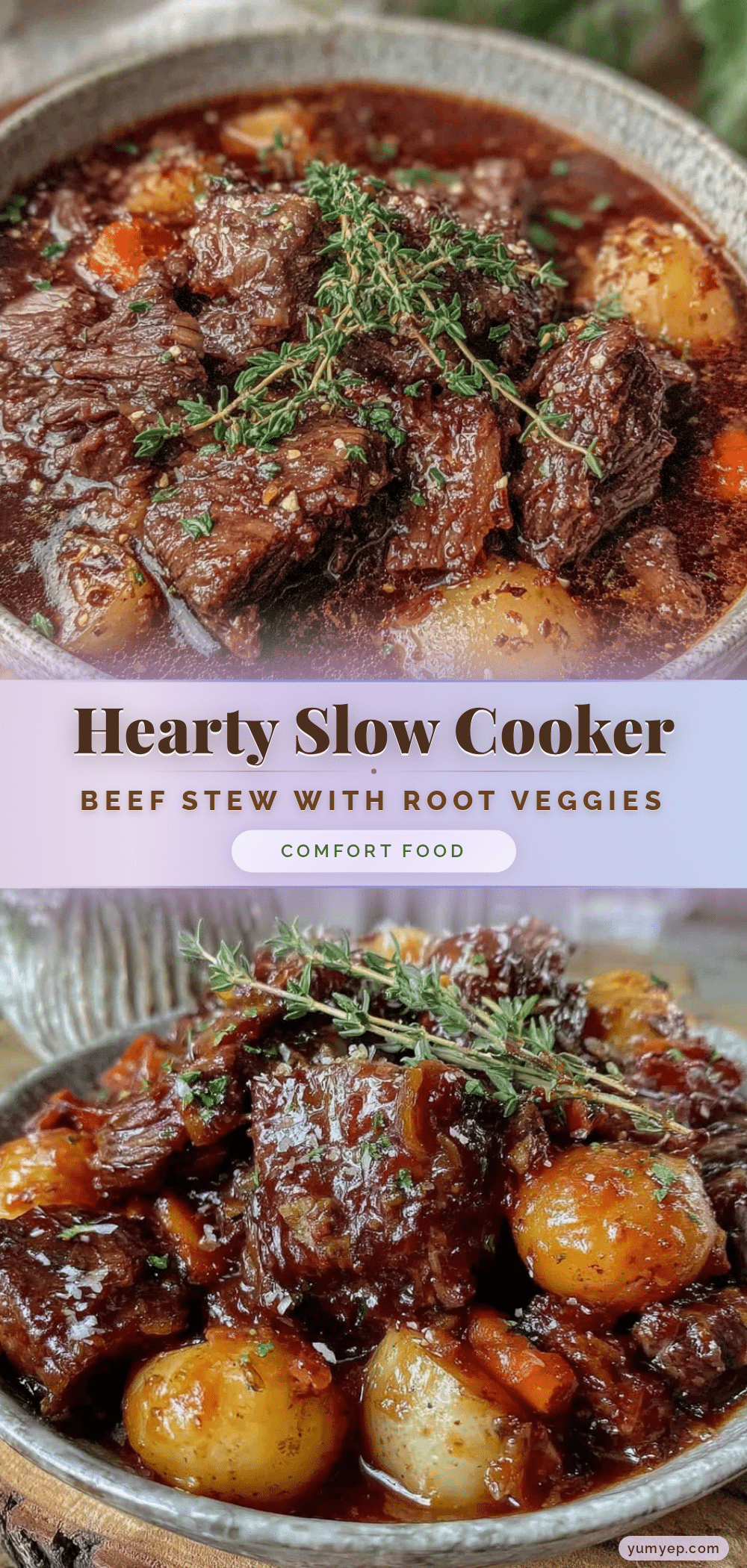 slow cooker beef stew recipe