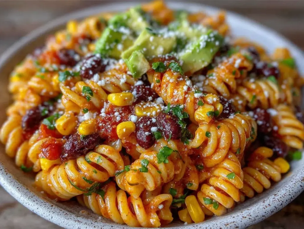 southwest chipotle pasta salad - featured image