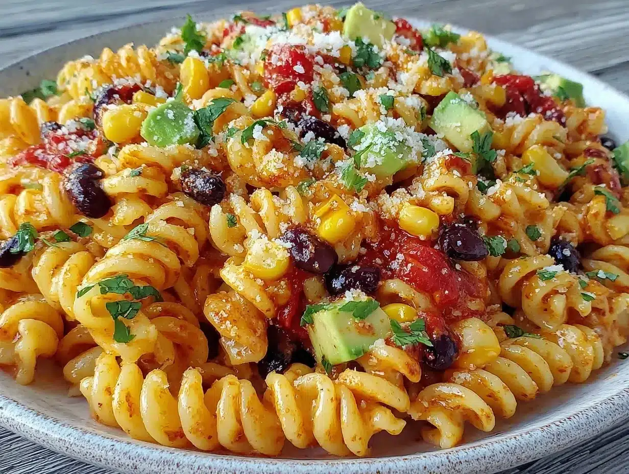 southwest chipotle pasta salad preparation steps