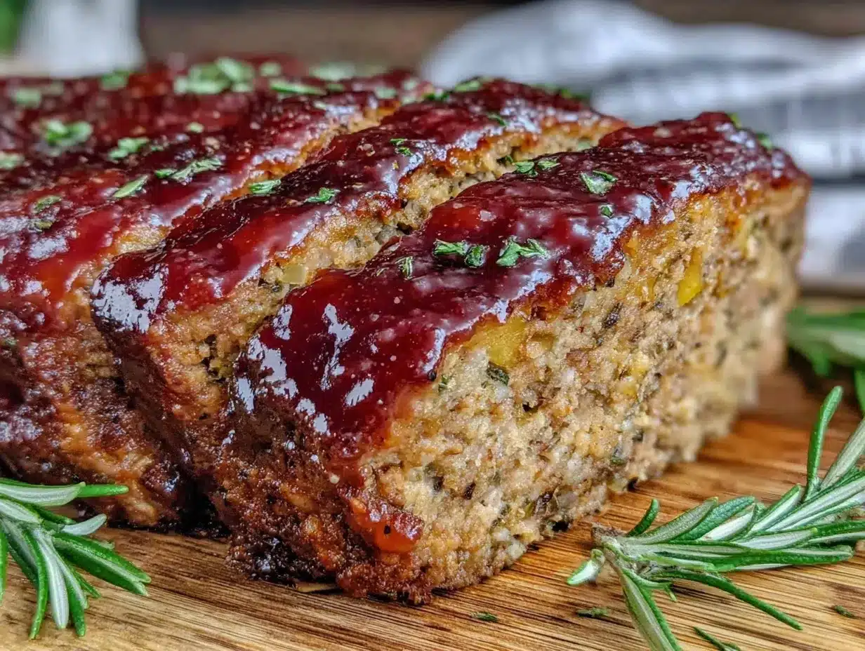 tender brown sugar glazed meatloaf preparation steps