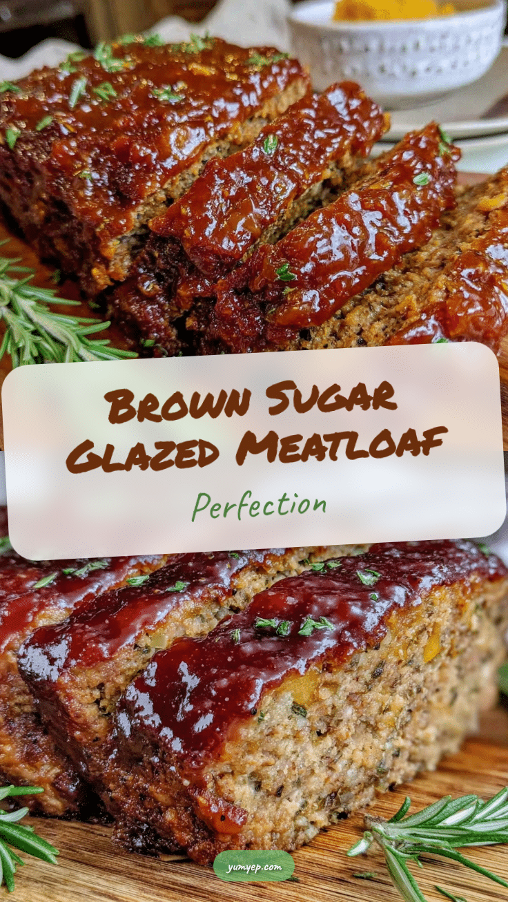 tender brown sugar glazed meatloaf recipe