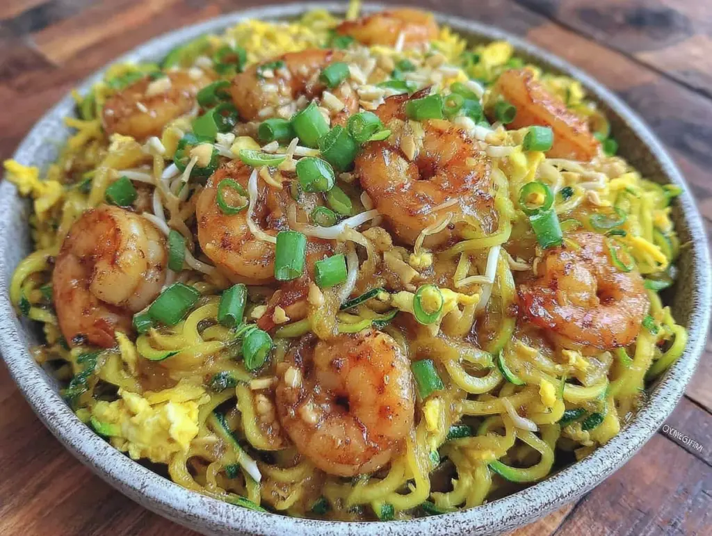 zucchini noodle pad thai - featured image