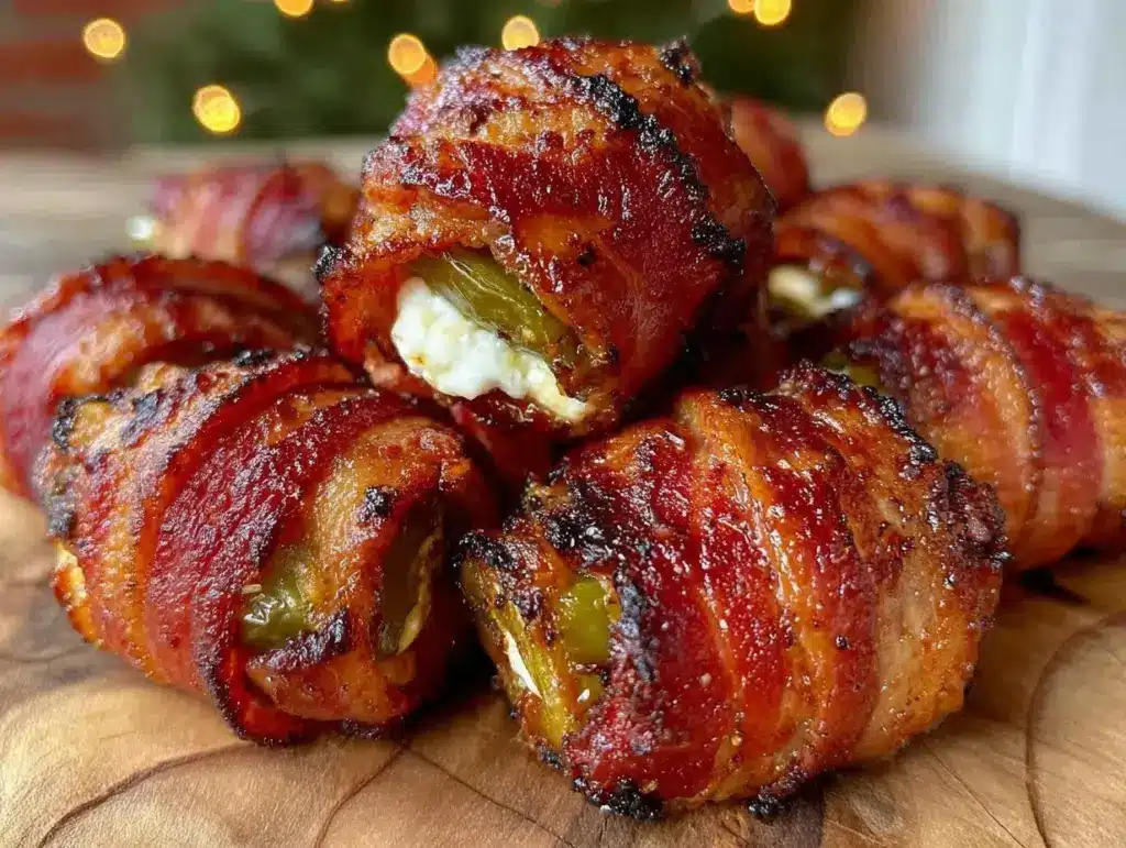 bacon-wrapped jalapeño poppers - featured image