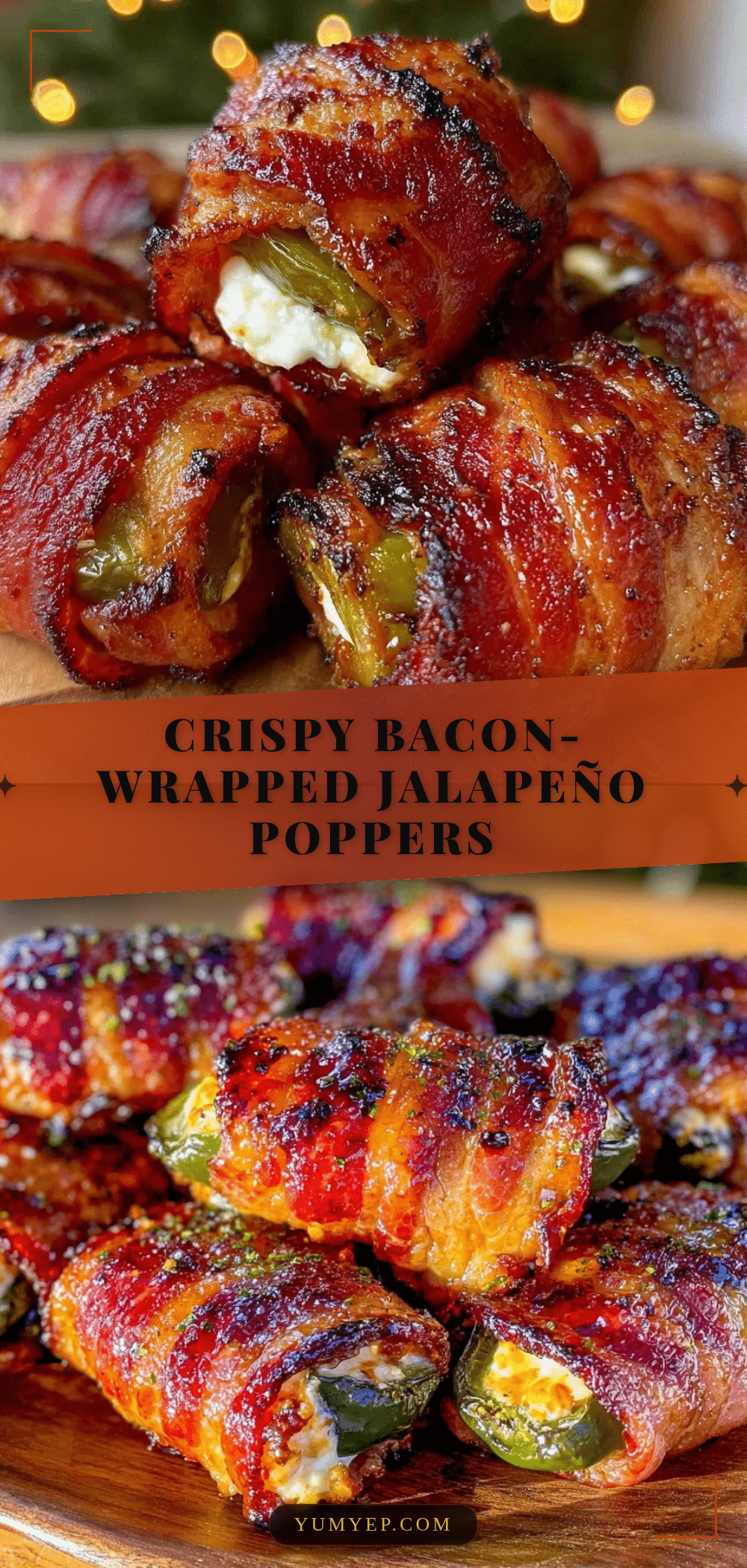 bacon-wrapped jalapeño poppers recipe
