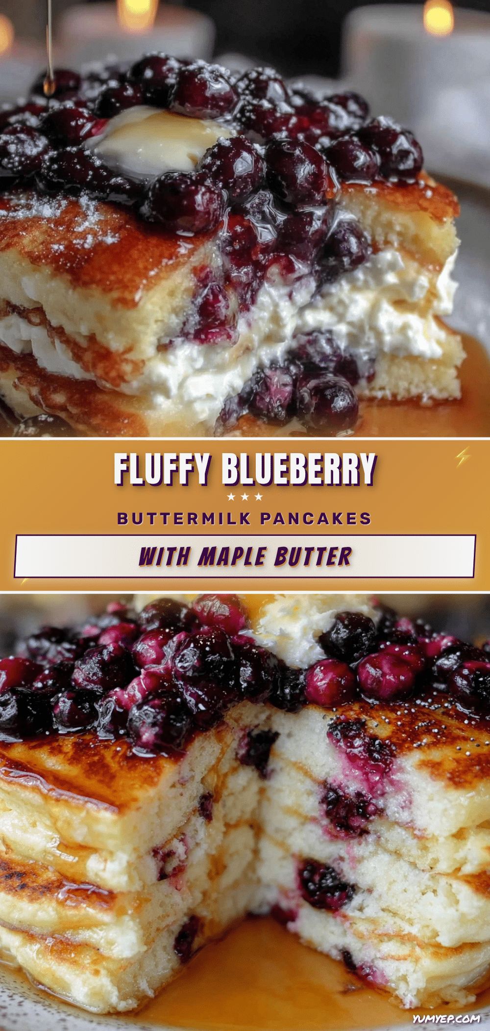blueberry buttermilk pancakes recipe