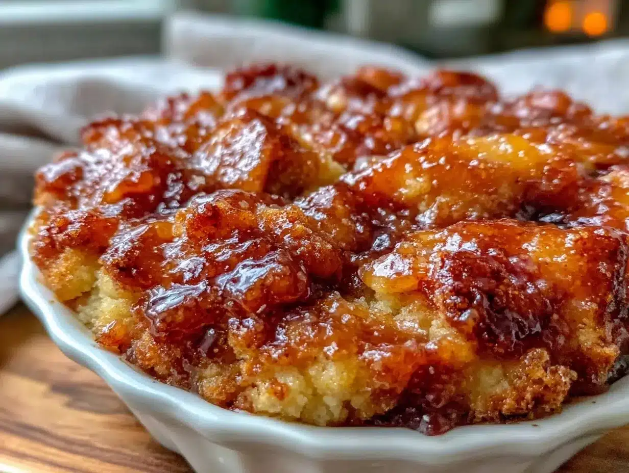 brown sugar bourbon peach cobbler preparation steps