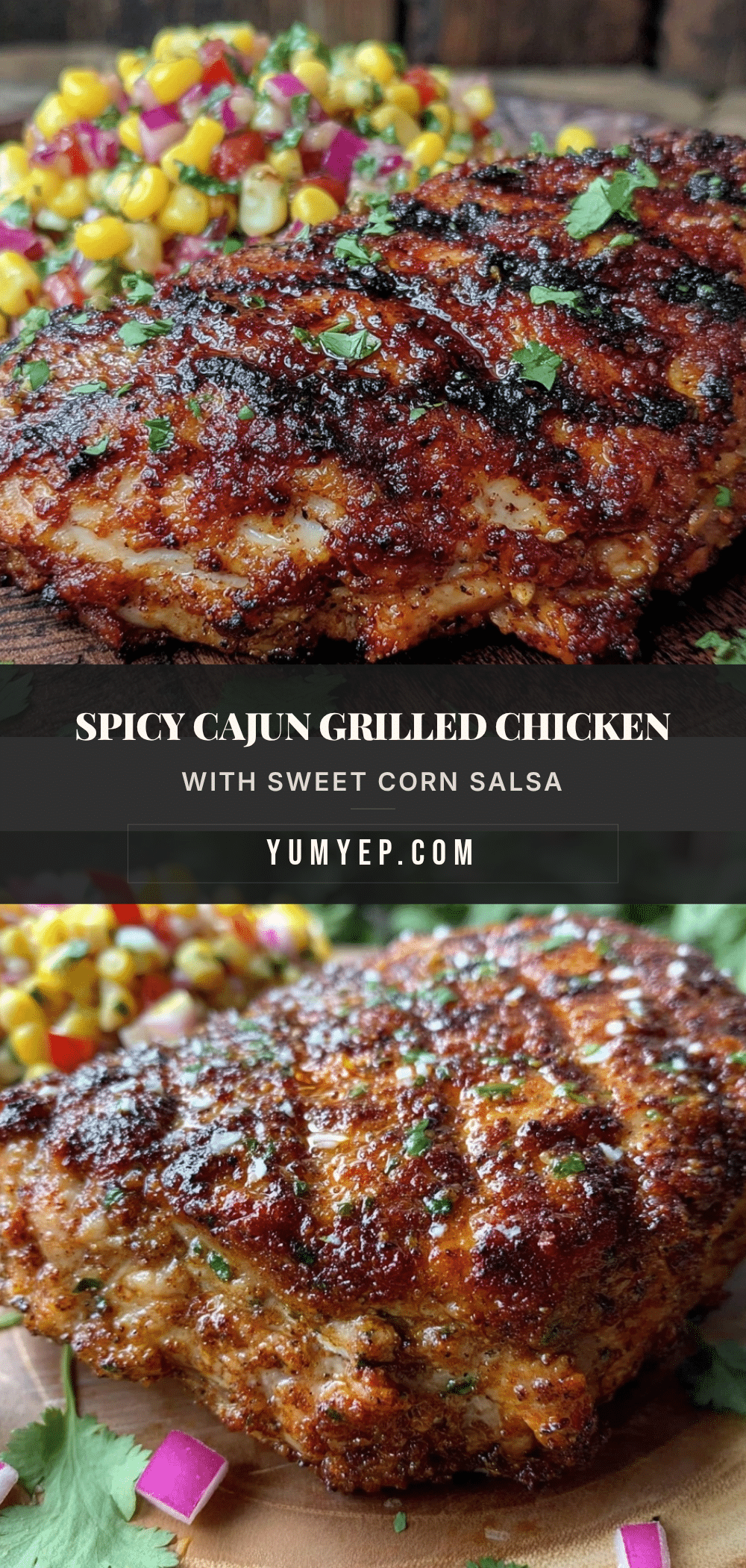 Cajun grilled chicken breast recipe