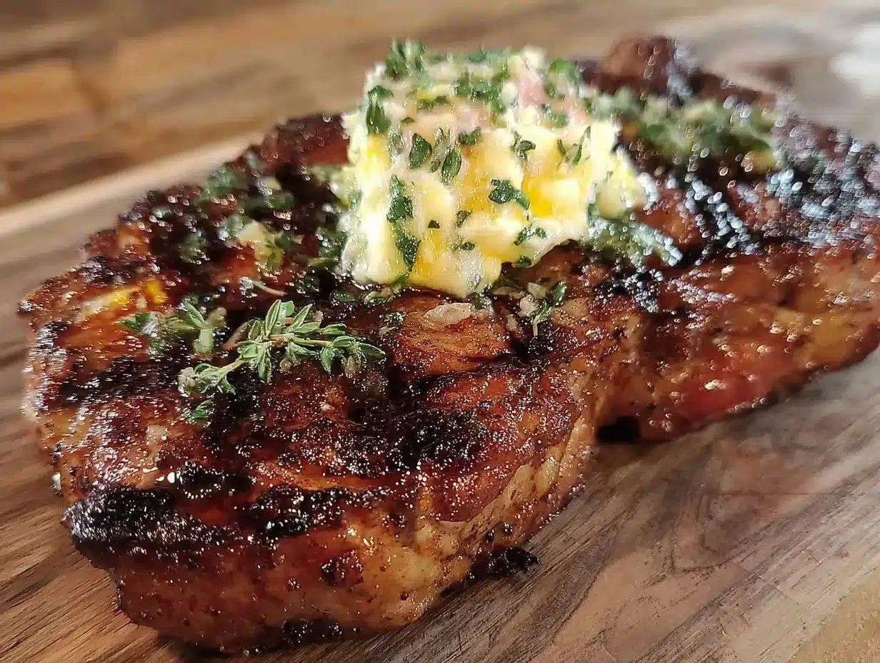 coffee-rubbed grilled ribeye steak preparation steps