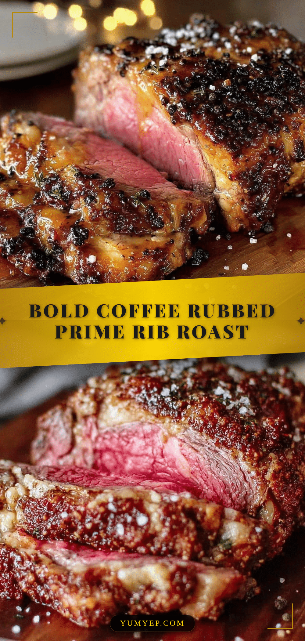 coffee rubbed prime rib roast recipe