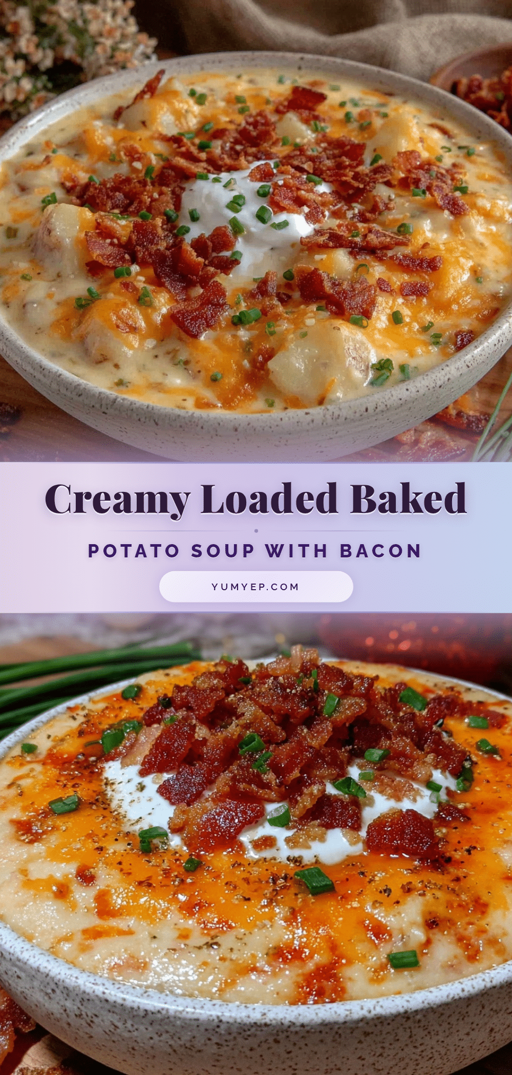 creamy loaded baked potato soup recipe