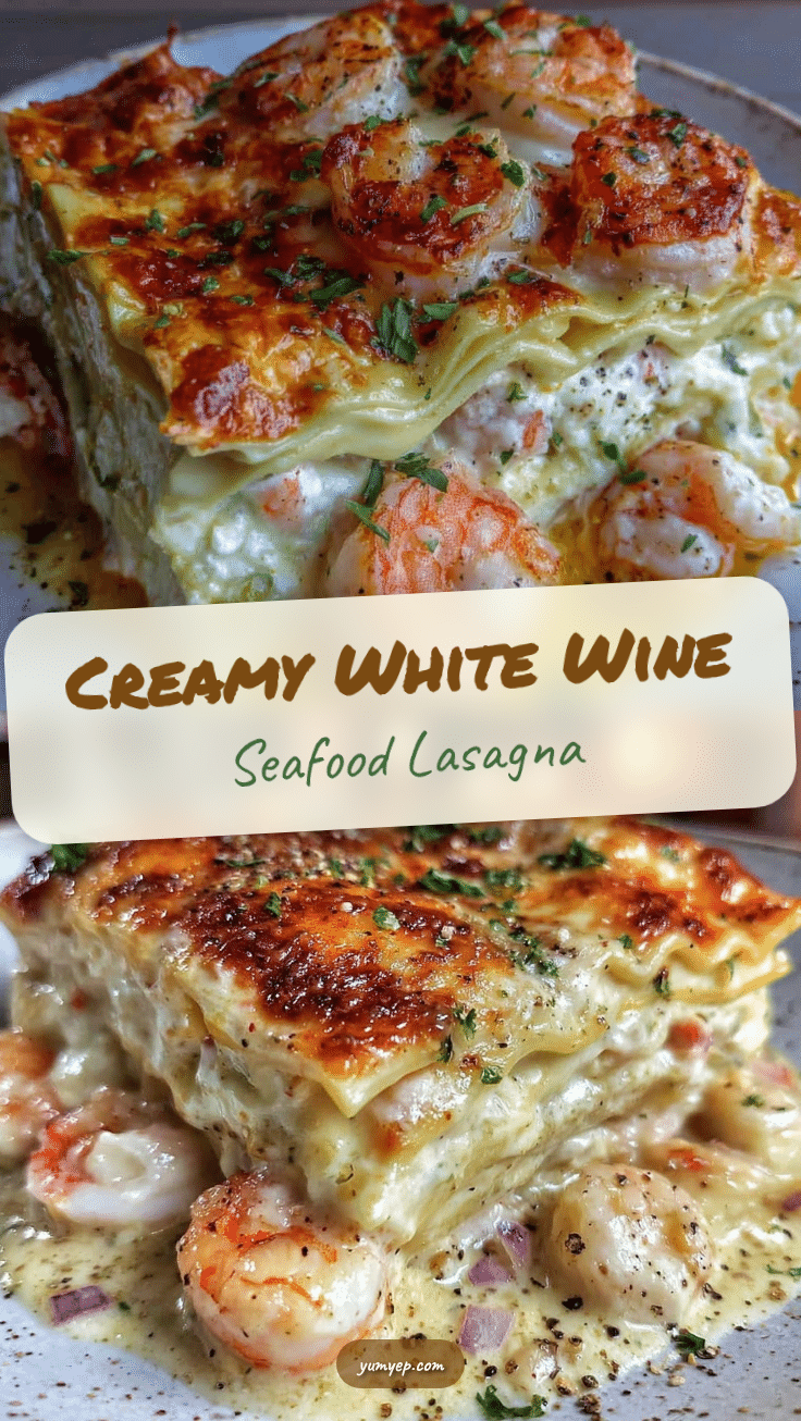 creamy seafood lasagna recipe