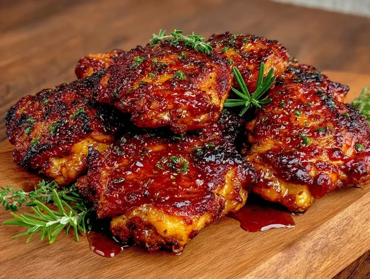 crispy air fryer chicken thighs preparation steps