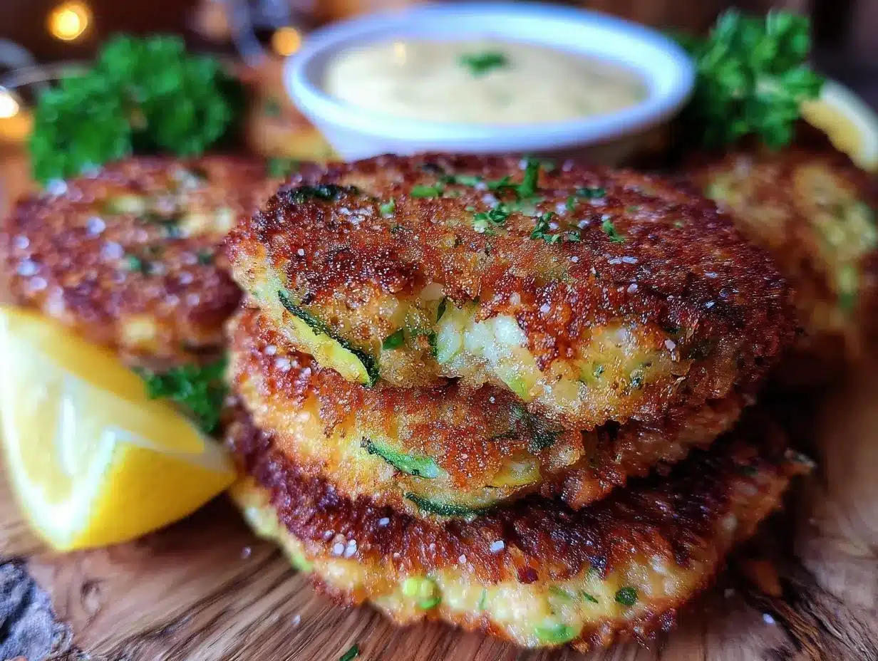crispy parmesan zucchini fritters preparation steps