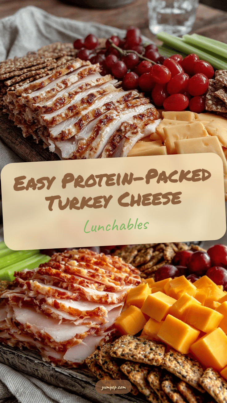 DIY turkey and cheese lunchables recipe
