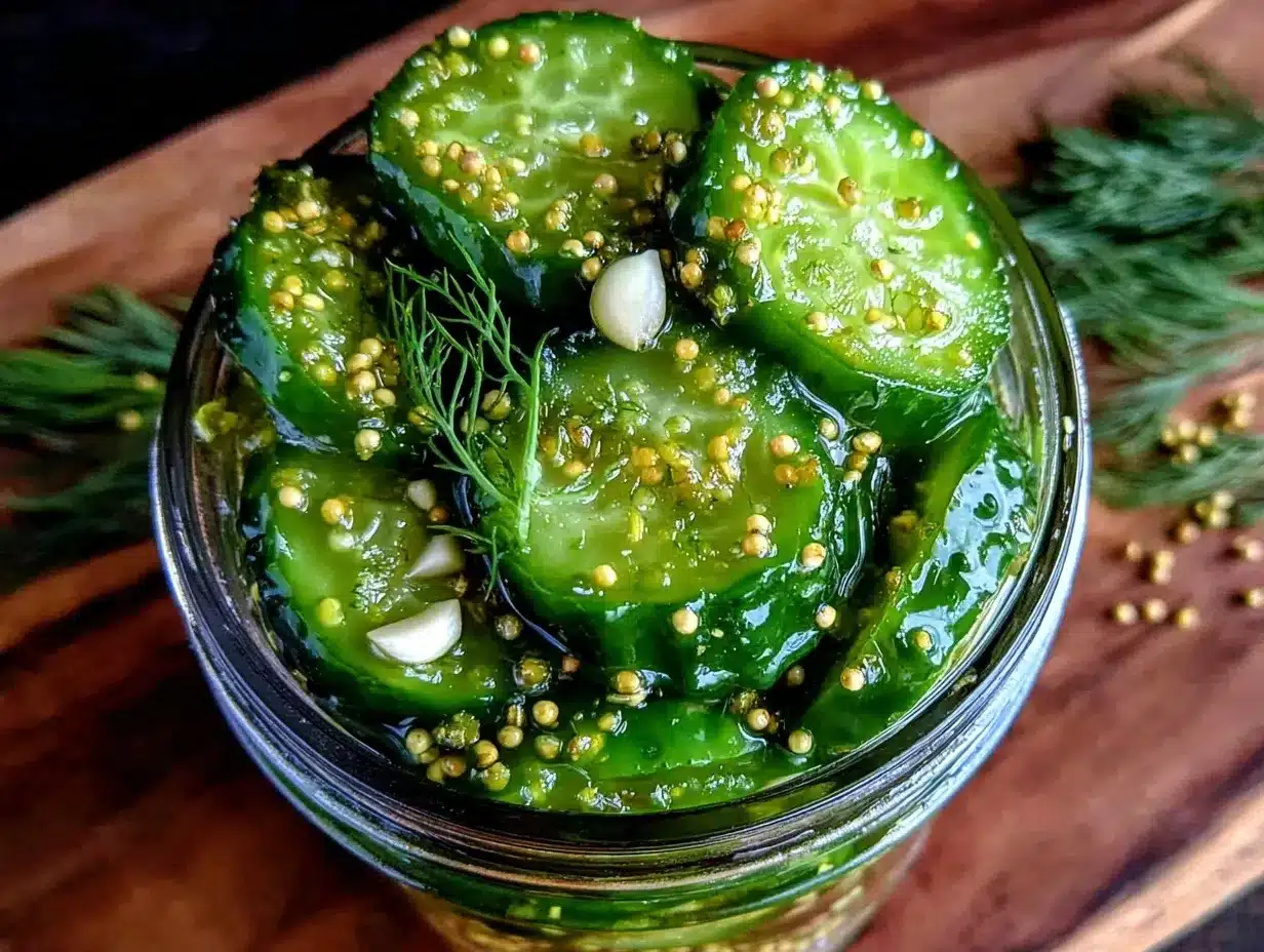 easy crispy quick refrigerator dill pickles preparation steps