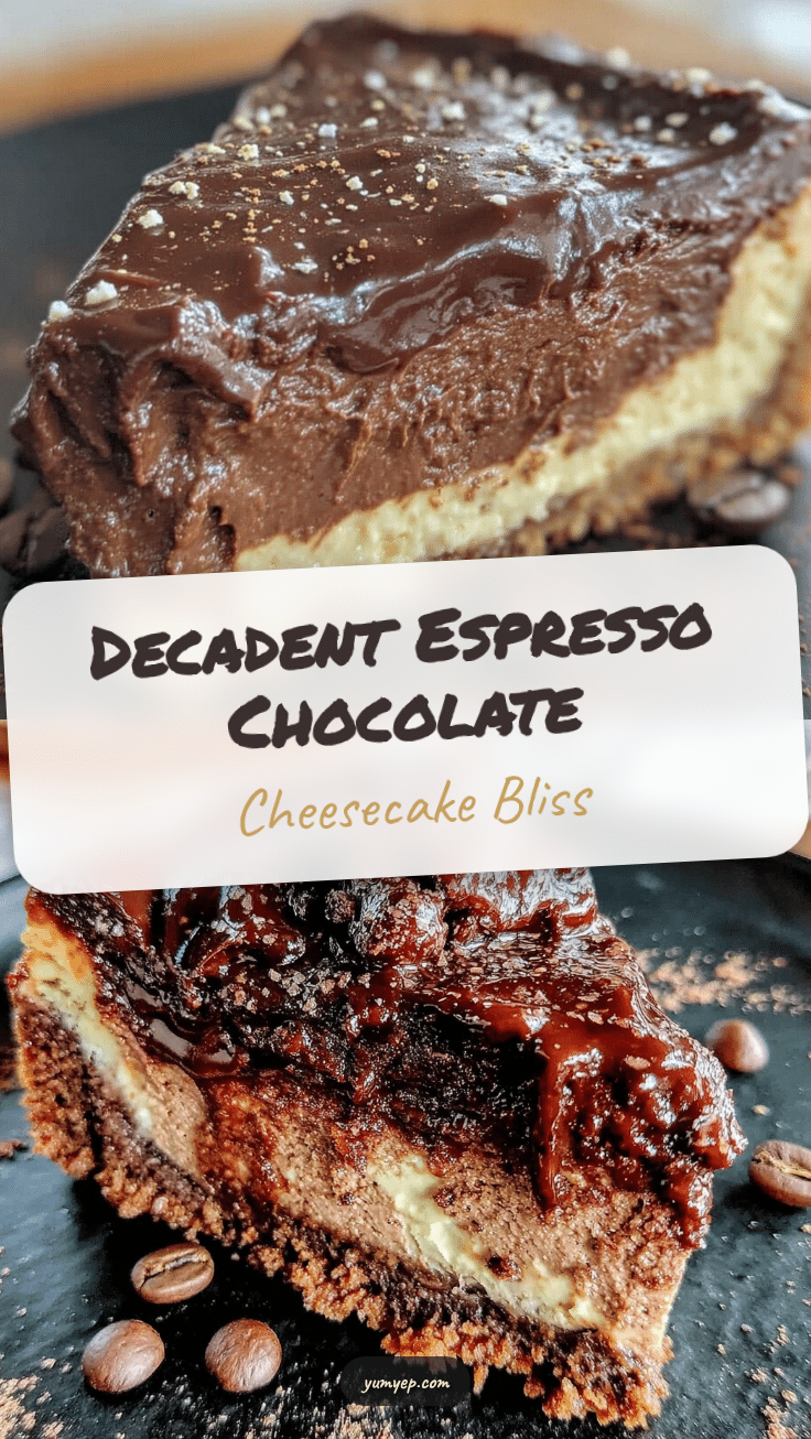 espresso chocolate cheesecake recipe