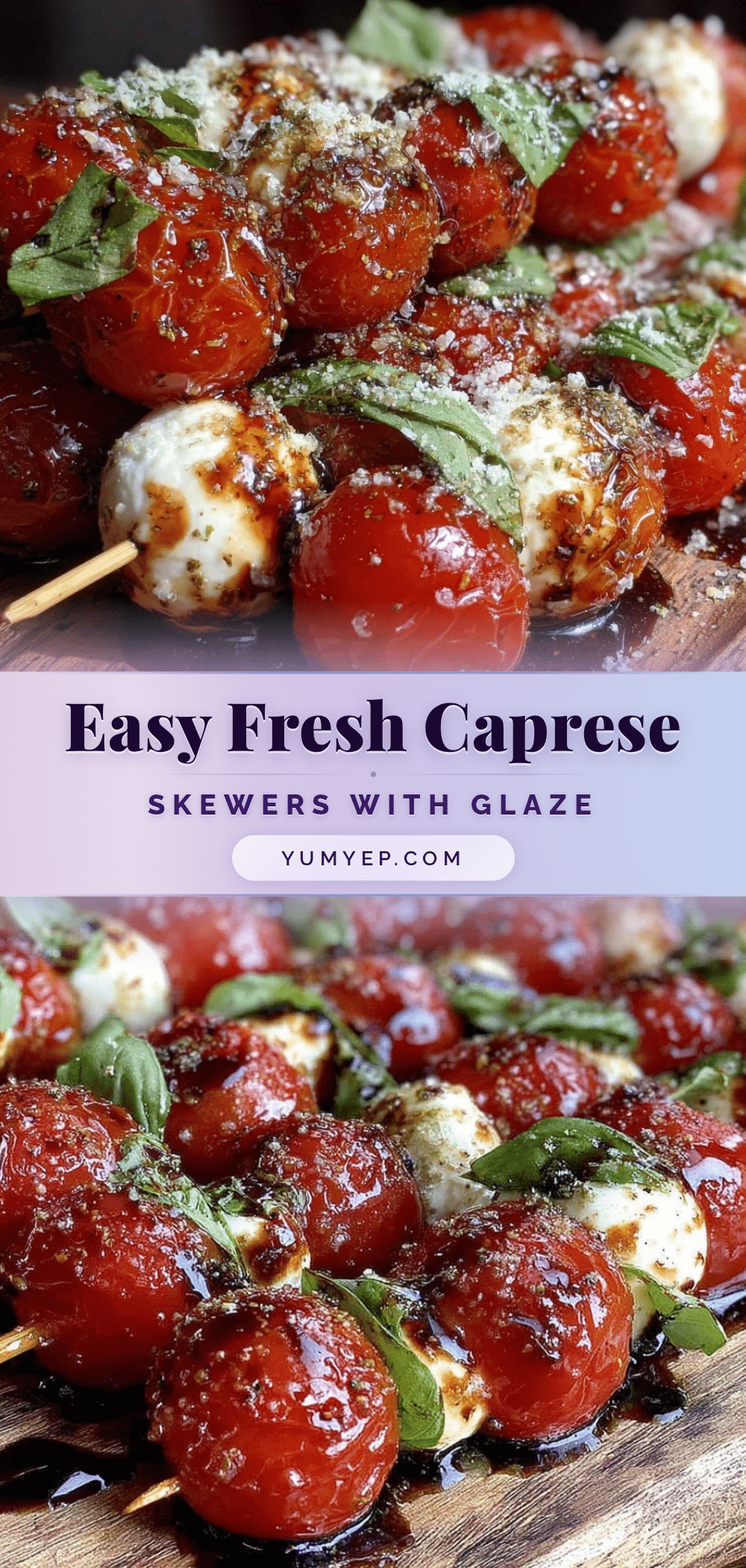 fresh caprese skewers recipe