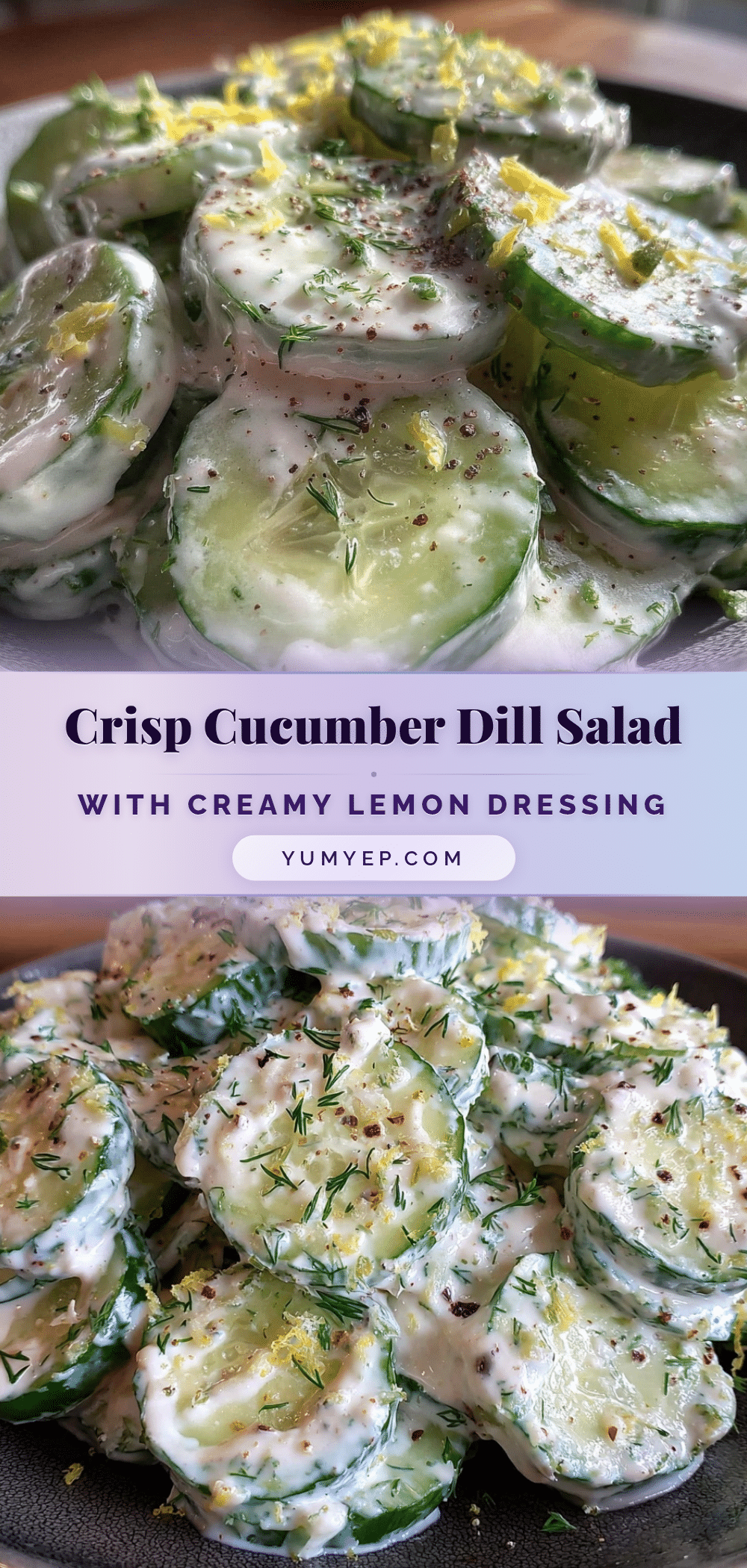 fresh cucumber dill salad recipe