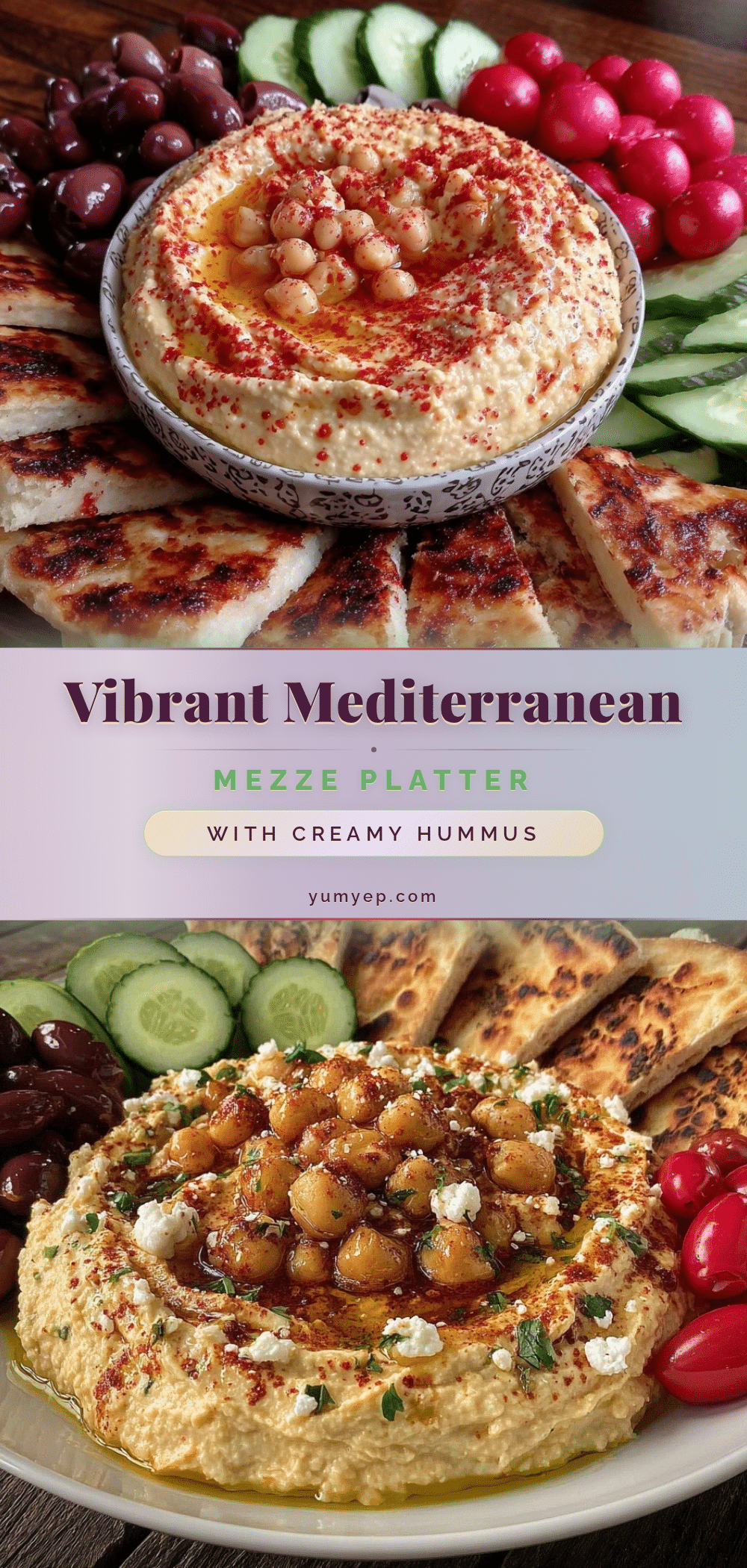 fresh mediterranean mezze platter recipe