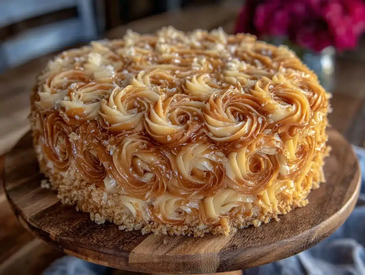 golden lion mane cake preparation steps