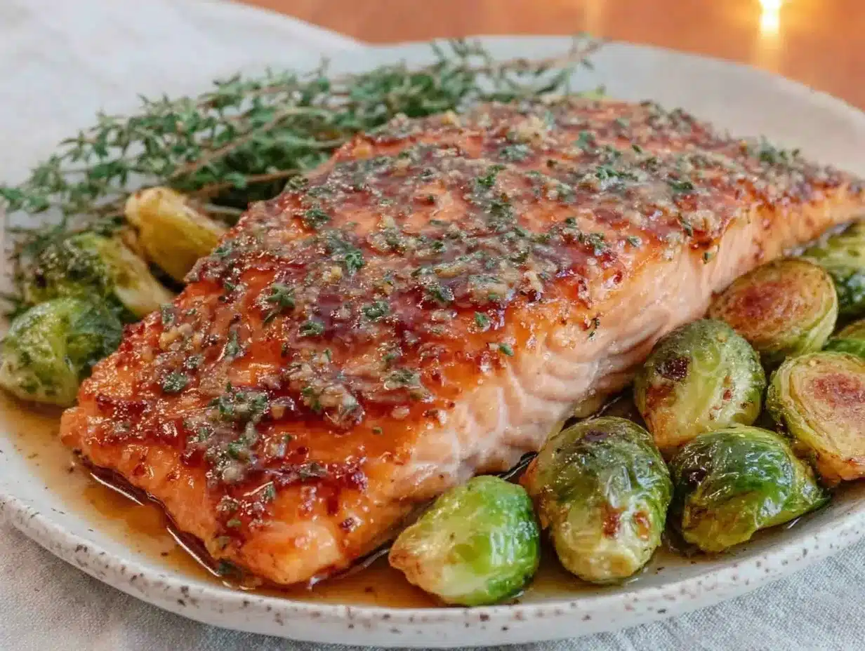 maple dijon glazed salmon preparation steps