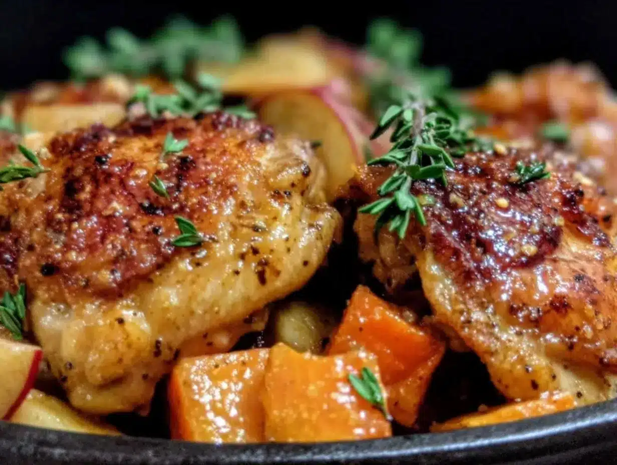 one-pan harvest chicken preparation steps