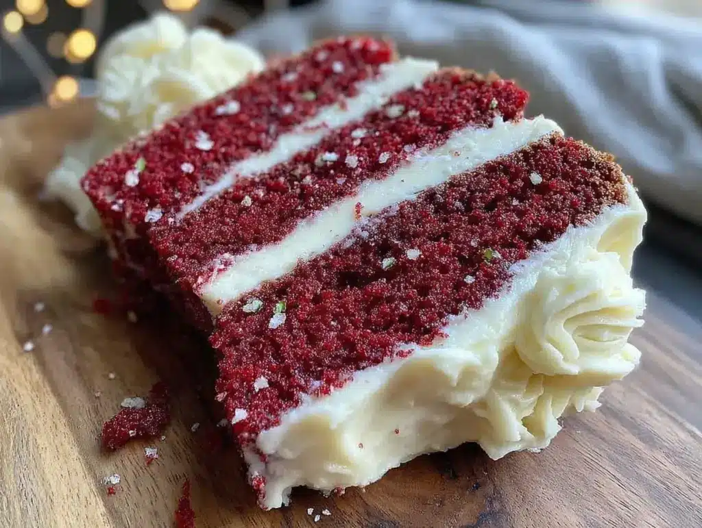 perfect red velvet flag cake - featured image