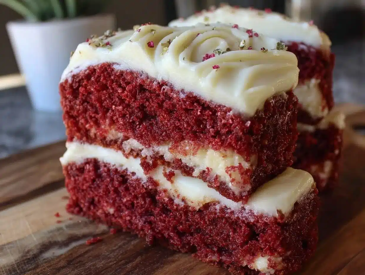 perfect red velvet flag cake preparation steps