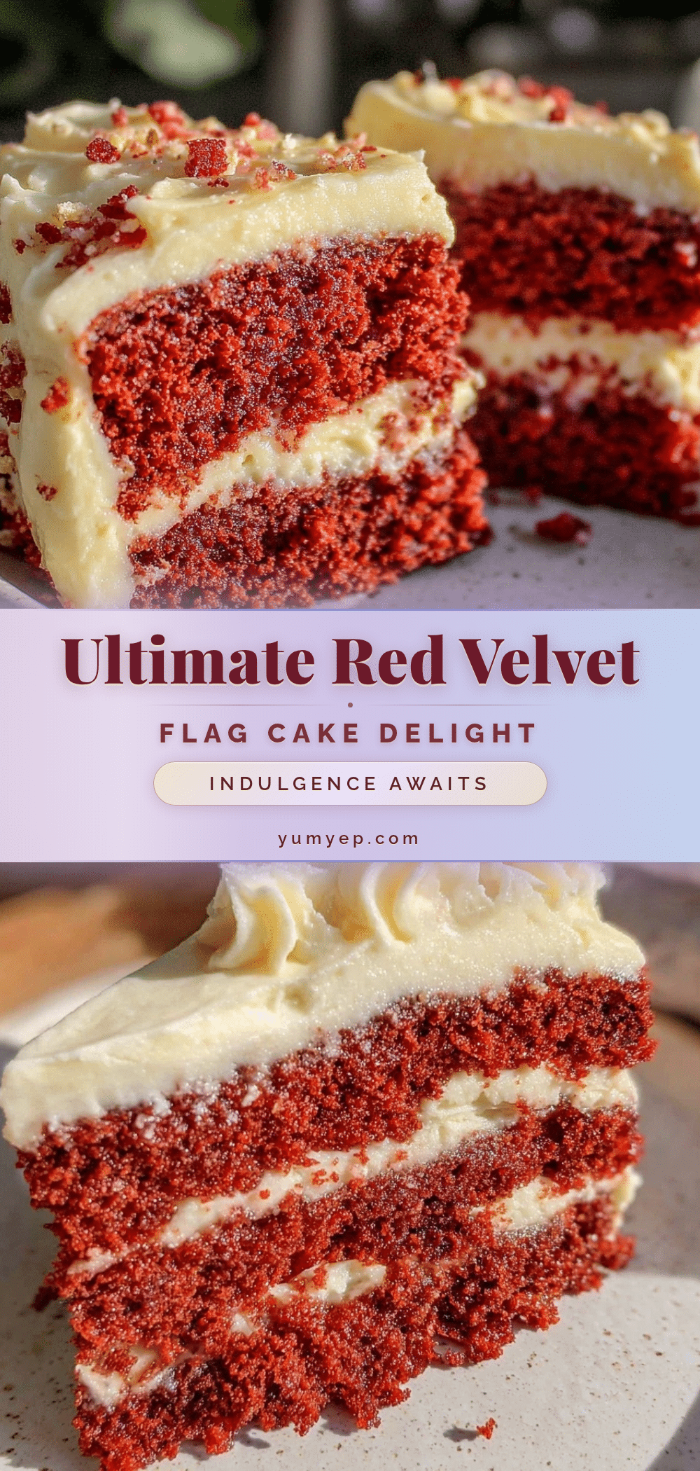 red velvet flag cake recipe